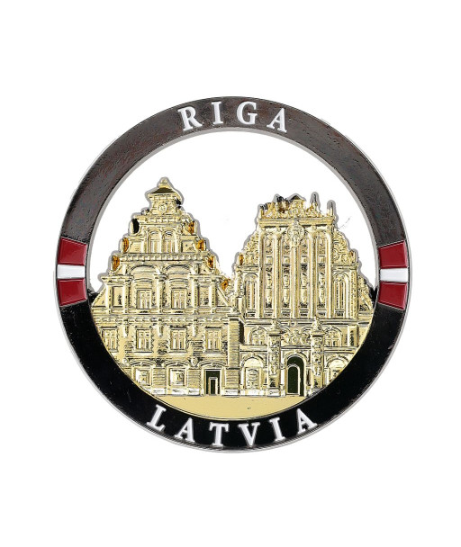 LV juodagalvių namas magnetas